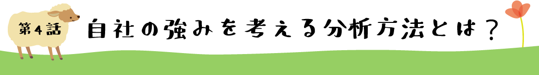 第4話 自社の強みを考える分析方法とは？