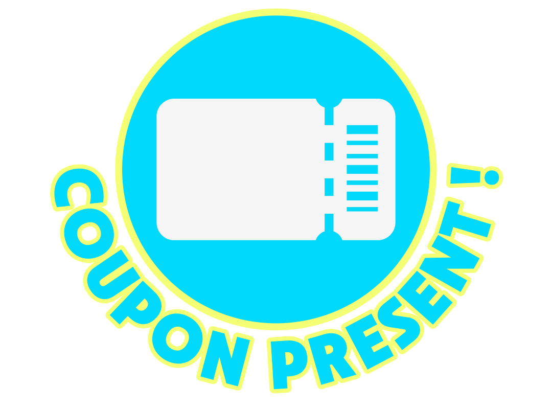 COUPON PRESENT!