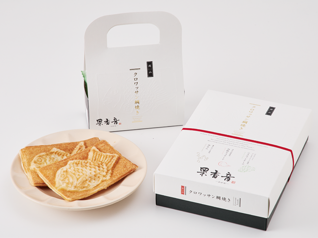 クロワッサン鯛焼きパッケージ提案 CL:アサヒ物産株式会社