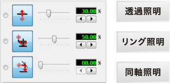 2種類の照明を手元で制御